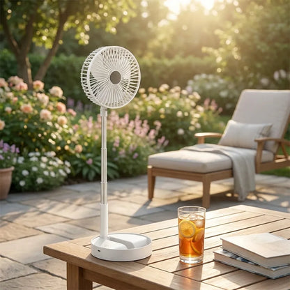 Rechargeable Telescopic Standing Fan
