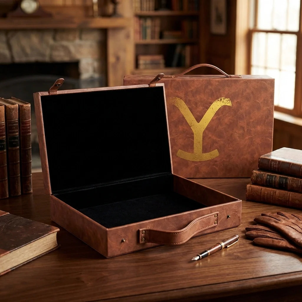 Leather Medium Carrying Case
