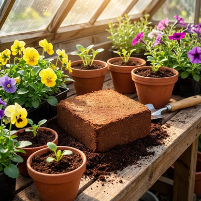 Organic Coconut Coir Bricks