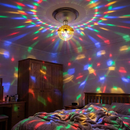 BD Rotating Magic Ball Light with Lamp Holder Sets