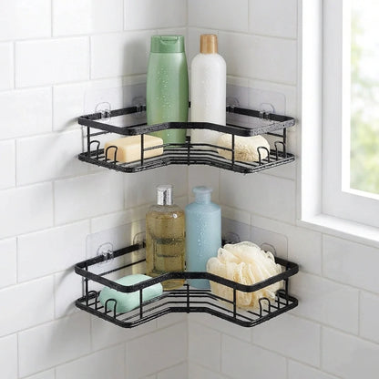 Self-Adhesive Corner Shelf Organizer