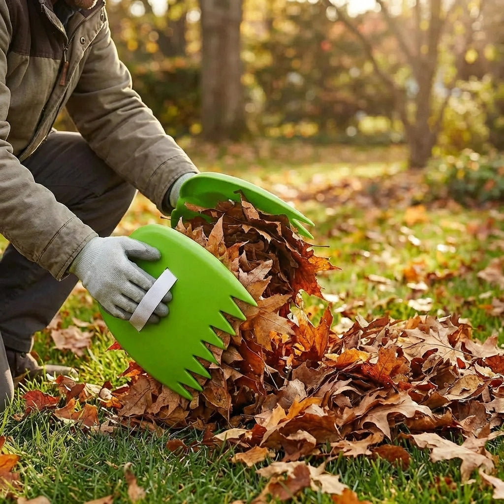 Leaf Scoops Hand Rakes 2 Pcs