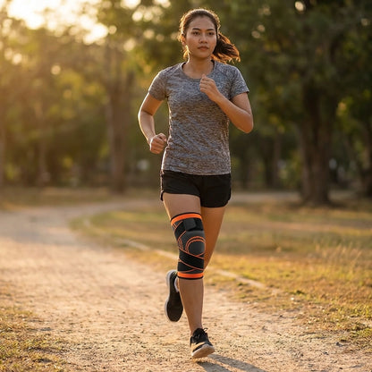 Adjustable knee wraps (pair)