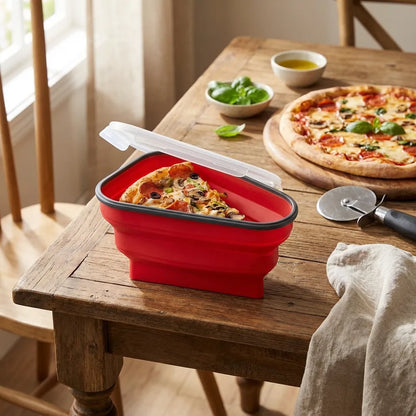 Collapsible Pizza Slice Container