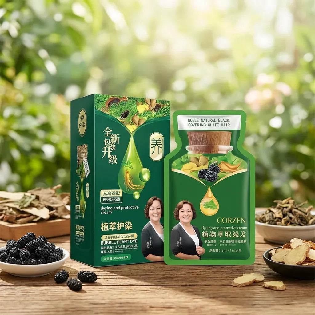 Korean Plant Bubble Hair Dye
