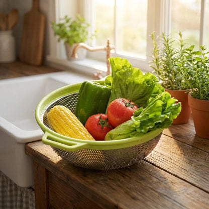 Large Stainless Steel Colander