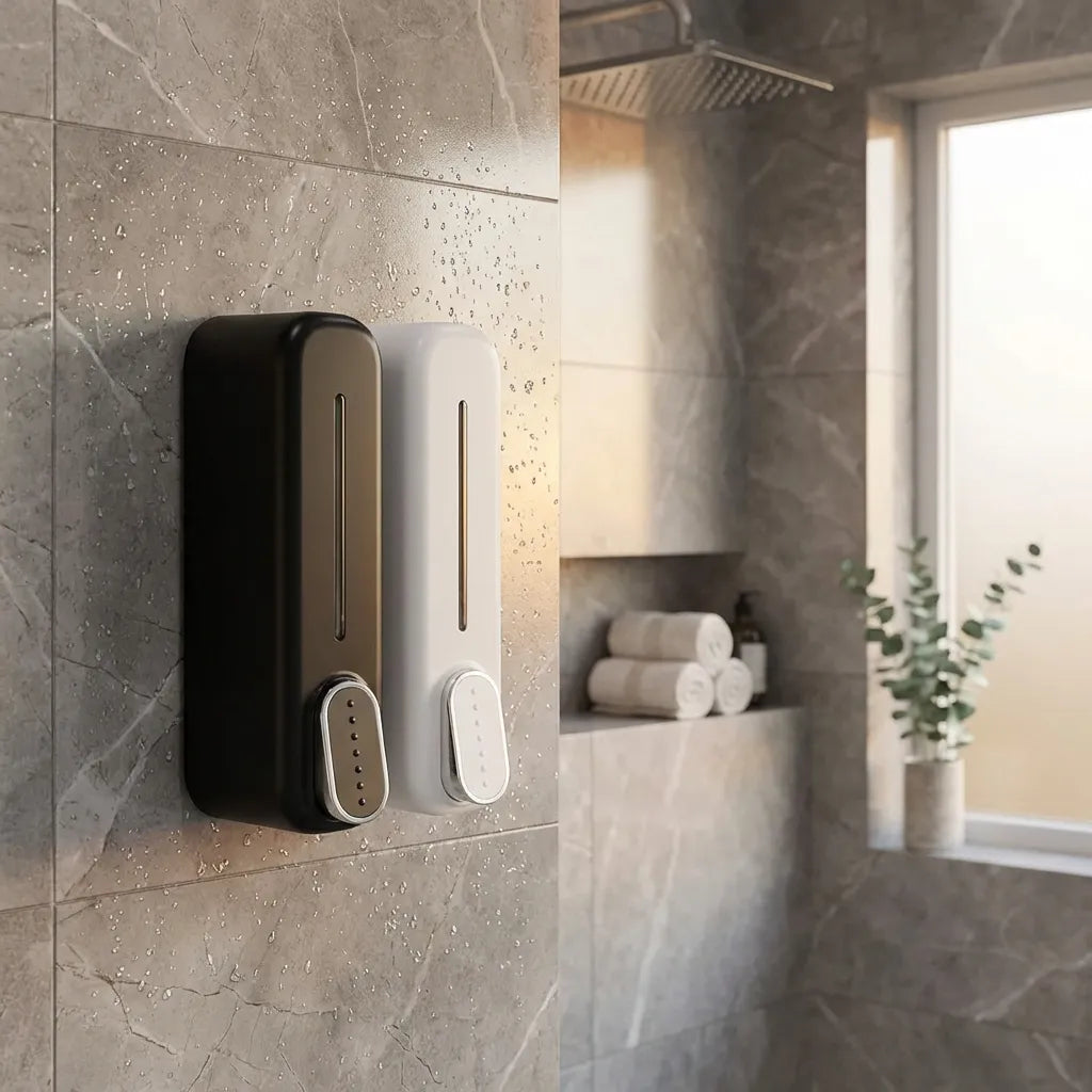 Press Wall-Mounted Dispenser Soap Manual (Pack of 2)