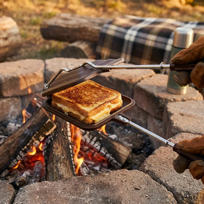 Flame-Based Sandwich Toaster