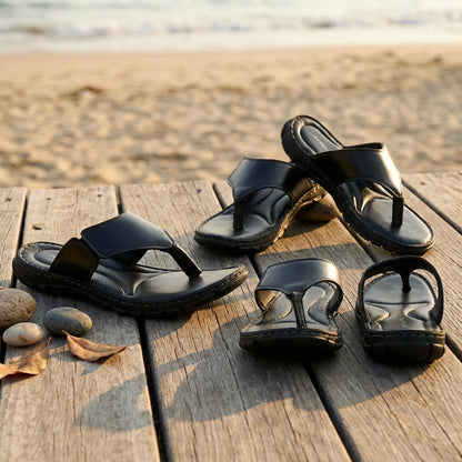 CloudStep Leather Slippers