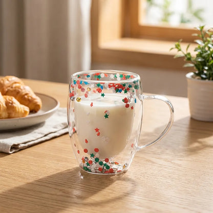 Double Walled Glass Mugs