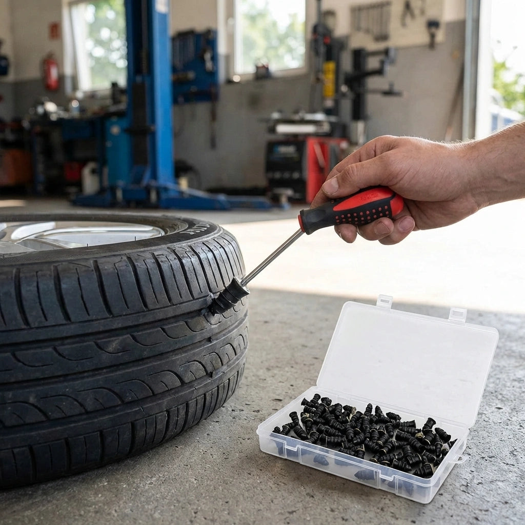 Motorcycle Car Fast Tool Self-Service Tire Repair Nail (Pack of 10)