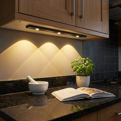 LED PIR Motion Sensor Cabinet  With USB Rechargeble