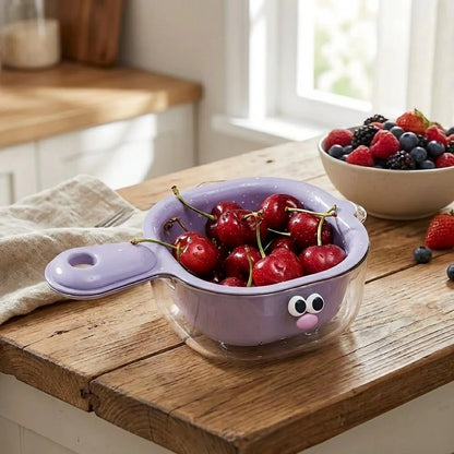 Dual-Layer Veggie Strainer