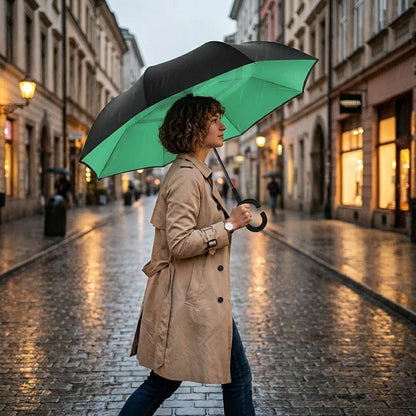 Double Layer Inverted Reversible Umbrella