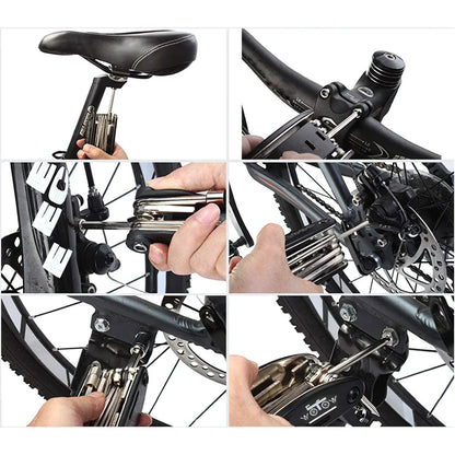 16 in 1 Bike Repair Multi Tool (Carbon Steel)