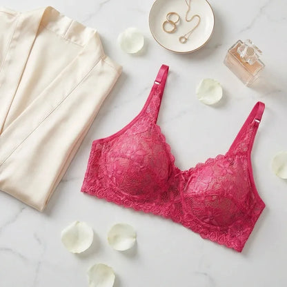 Girls Full Coverage Non-Padded Net Bra (Pack of 2)