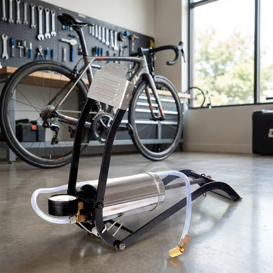 Heavy-Duty Air Foot Pump for Vehicles