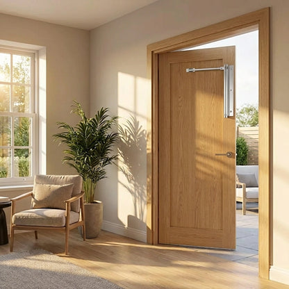 Automatic Door Closer Hinged Lock