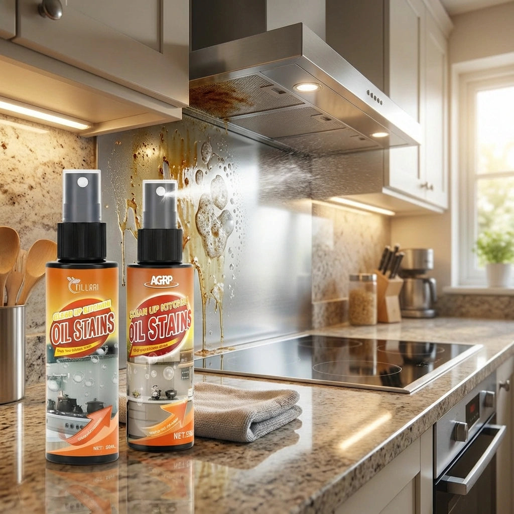 Clean up Kitchen Oil Stains Remover (Pack of 2)