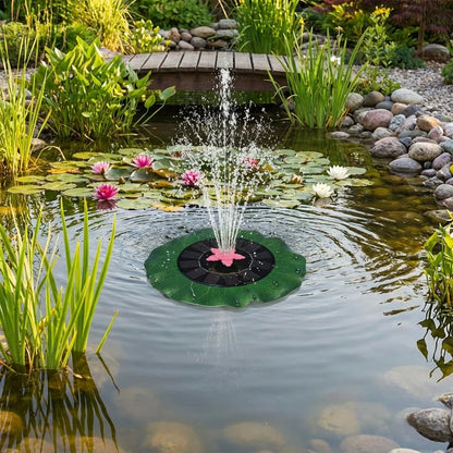Solar Floating Lotus Fountain Pump