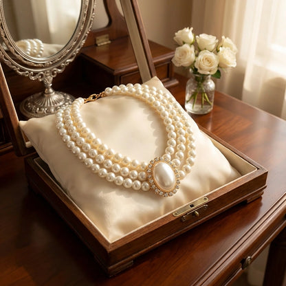 Artificial Pearl Necklace