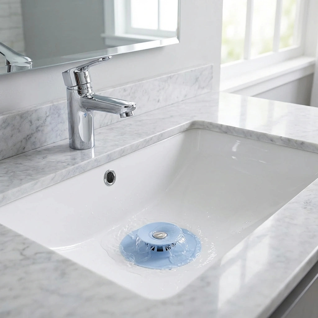Magic Drain Stopper-Catcher (Pack of 2)