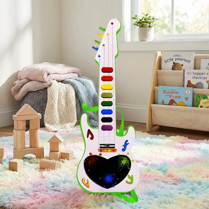 Battery Operated Musical Instruments Mini Guitar