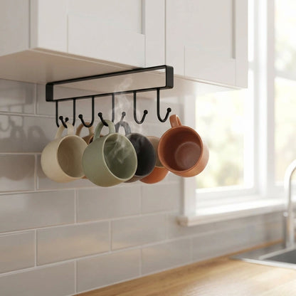 Mug Cups Wine Glasses Storage Hooks Kitchen