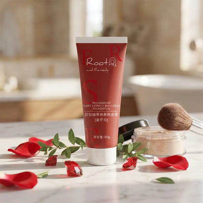 Red Diamond Plant Extract Skin Liquid Foundation 50g Pack of 1