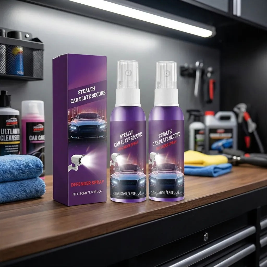 Stealth Car Plate Secure 50Ml  (Pack of 2)