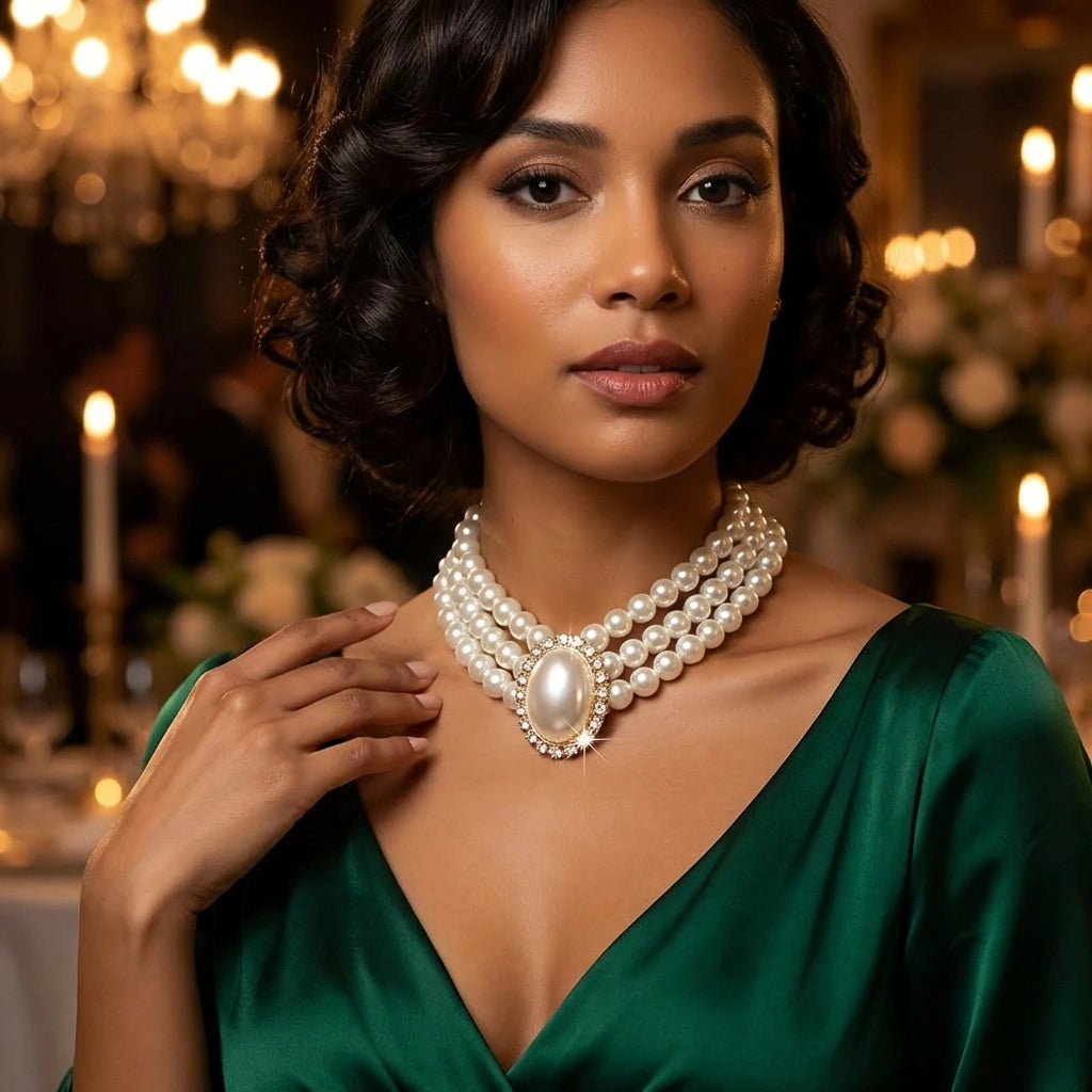 Artificial Pearl Necklace