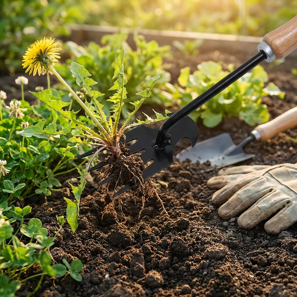 Heavy-Duty Metal Weed Puller
