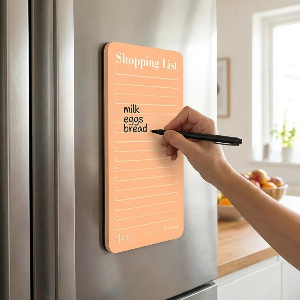 Grocery Shopping List Fridge Magnet