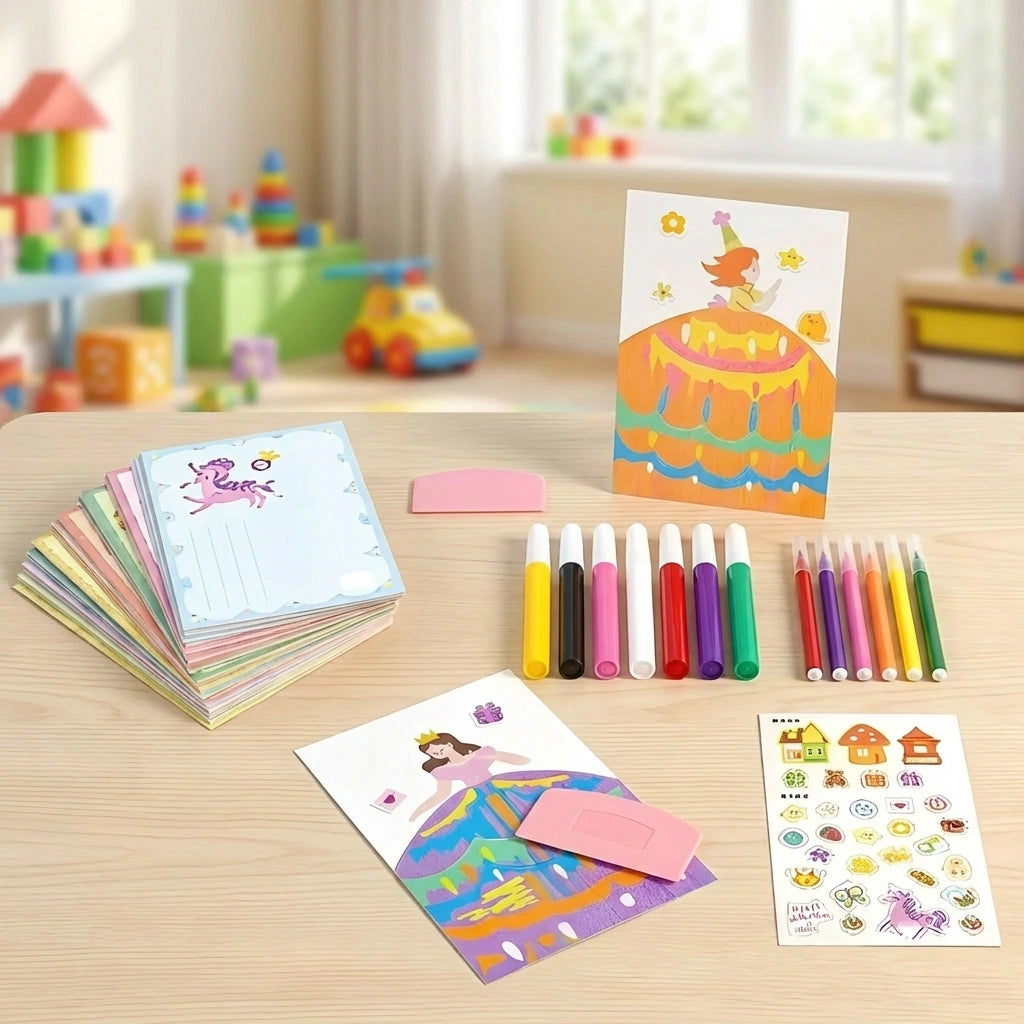 Rainbow Scratch Art Kit