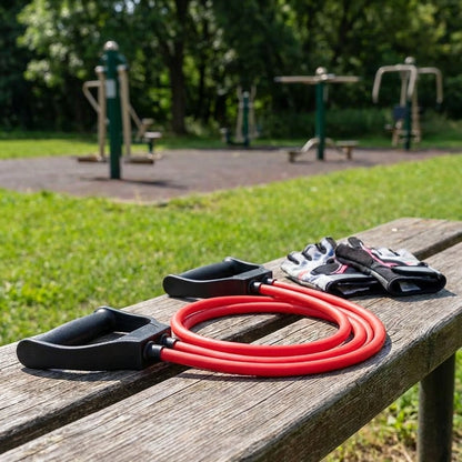 Natural Rubber Resistance Tube Toning Tube for Exercise