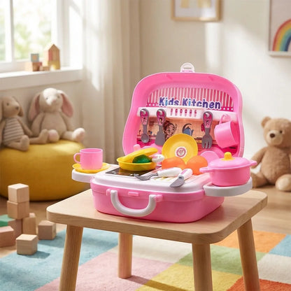 Kids Kitchen Pretend Play Set