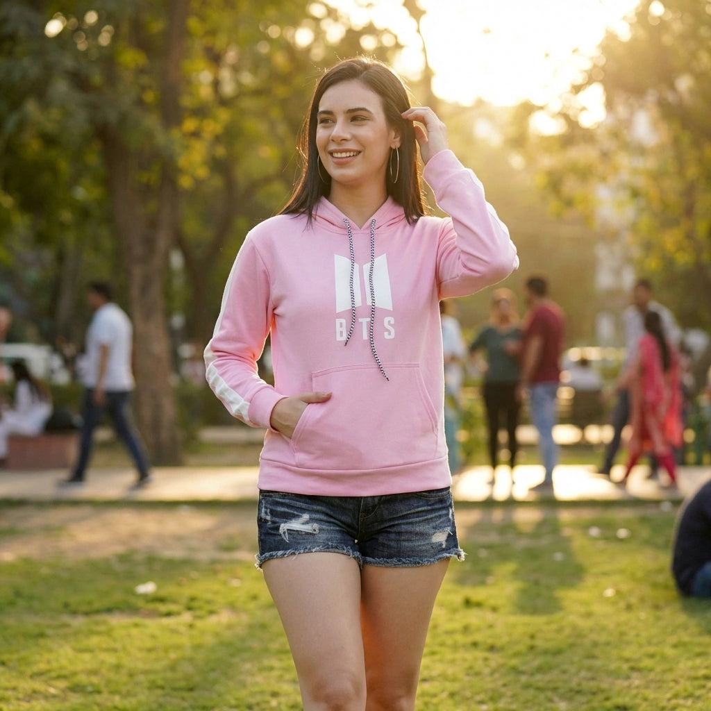 Women's Cotton Blend Hoodies