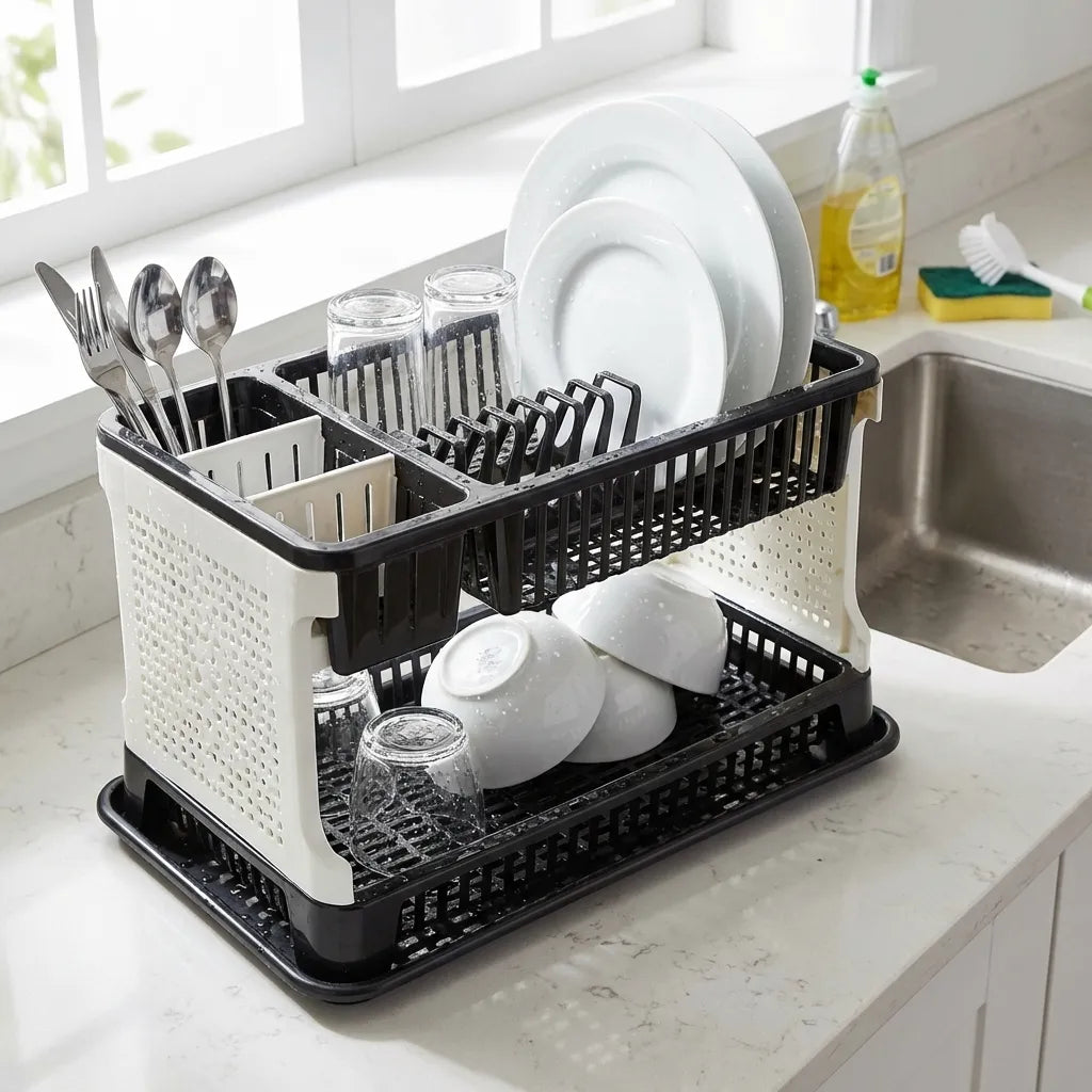 Kitchen Dish Drying Rack