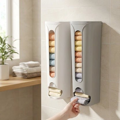 Wall-Mounted Cabinet Storage Organizer