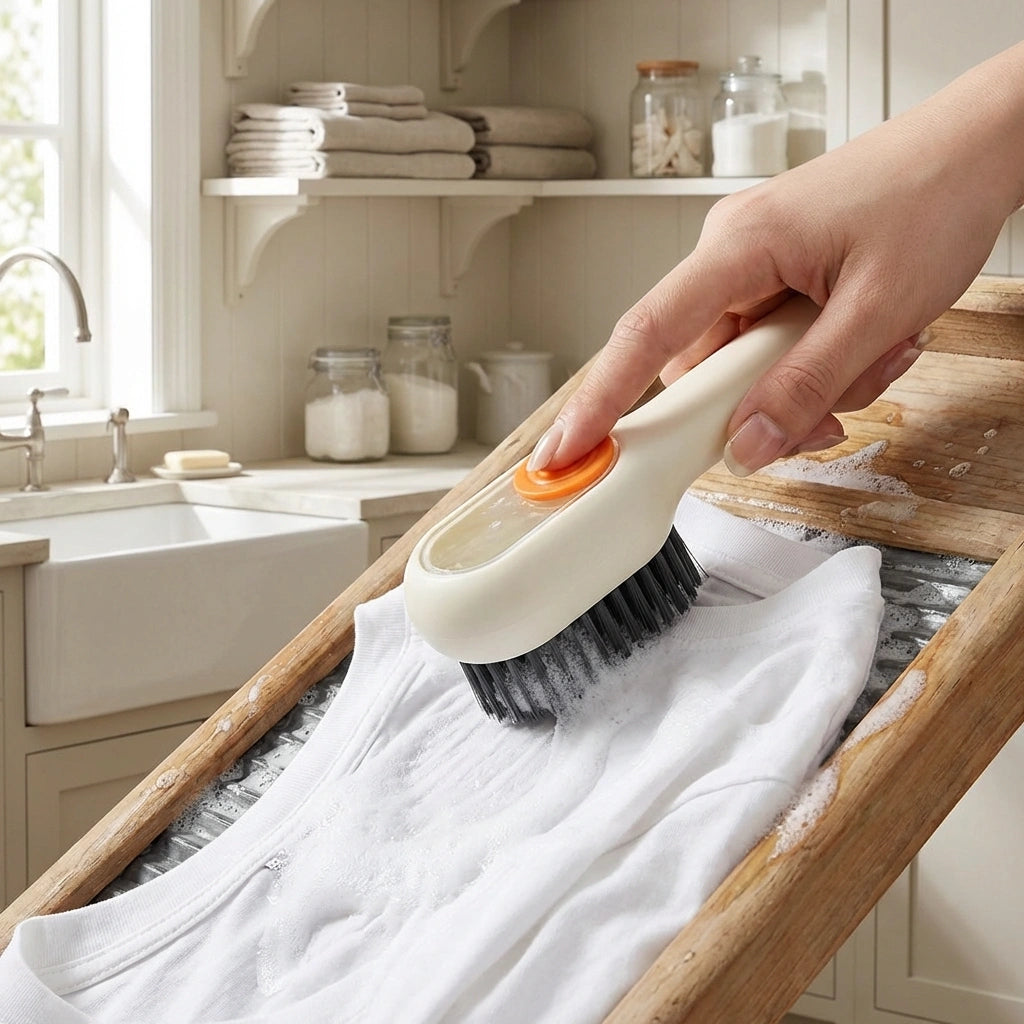 Multifunctional Shoe Polishing Brush