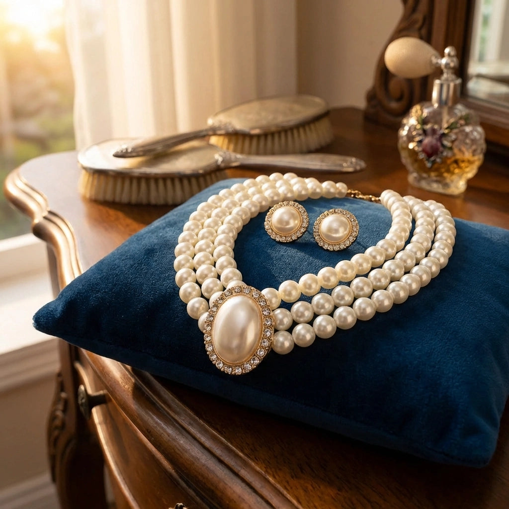 Artificial Pearl Necklace
