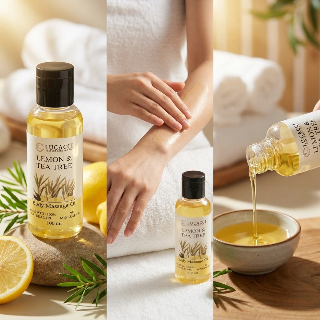 Lemon Tea Tree Massage Oil