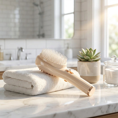 Scalp Massage Comb – Retractable Bristles