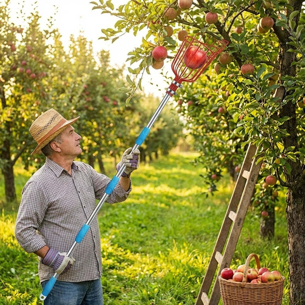 Telescopic Fruit Picker Basket