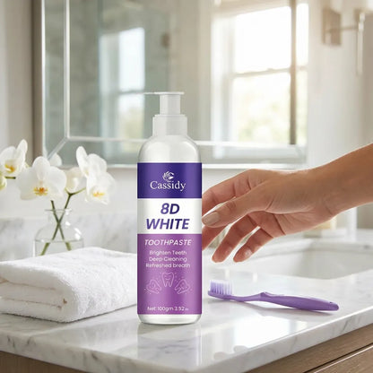 8D Whitening Toothpaste Duo