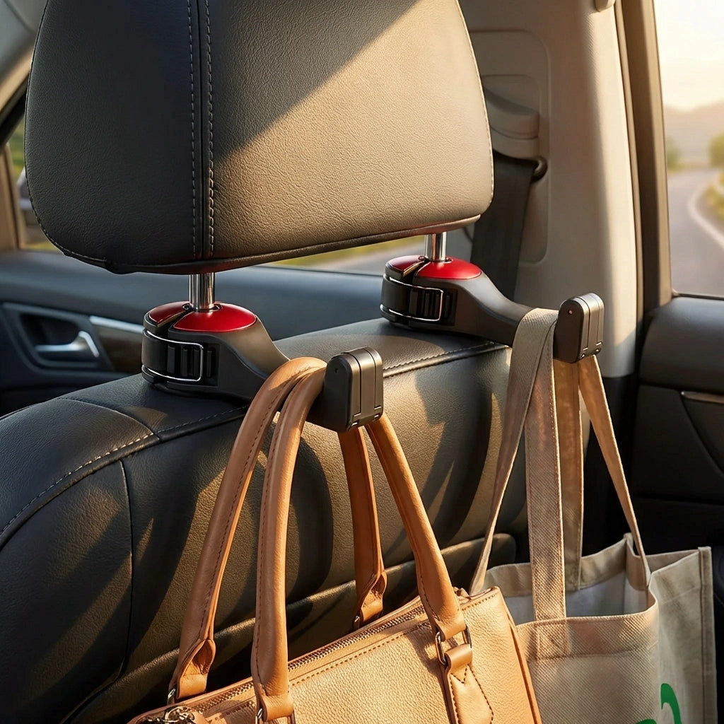 2-in-1 Car Hook Holder