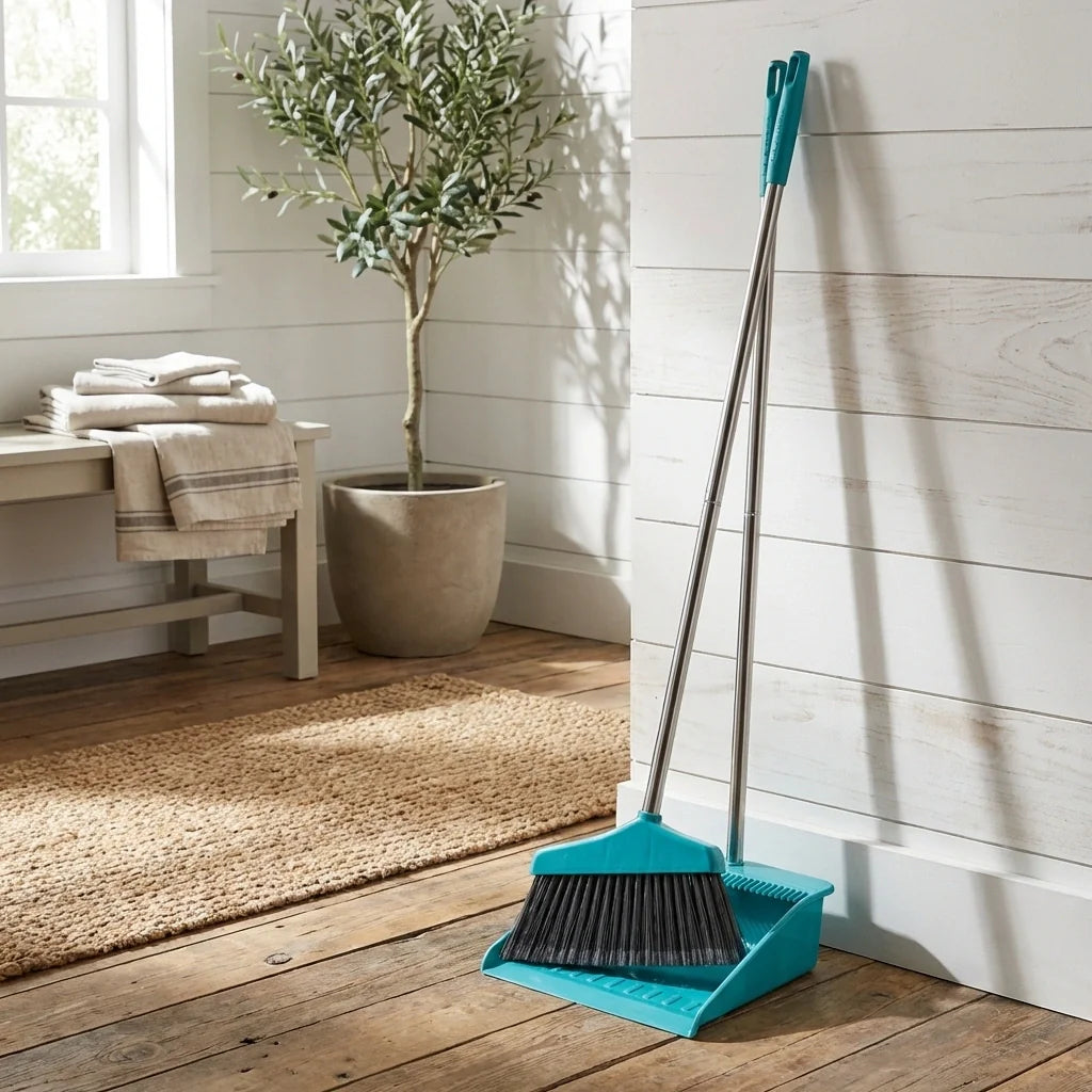 Long Handle Dustpan & Brush Set