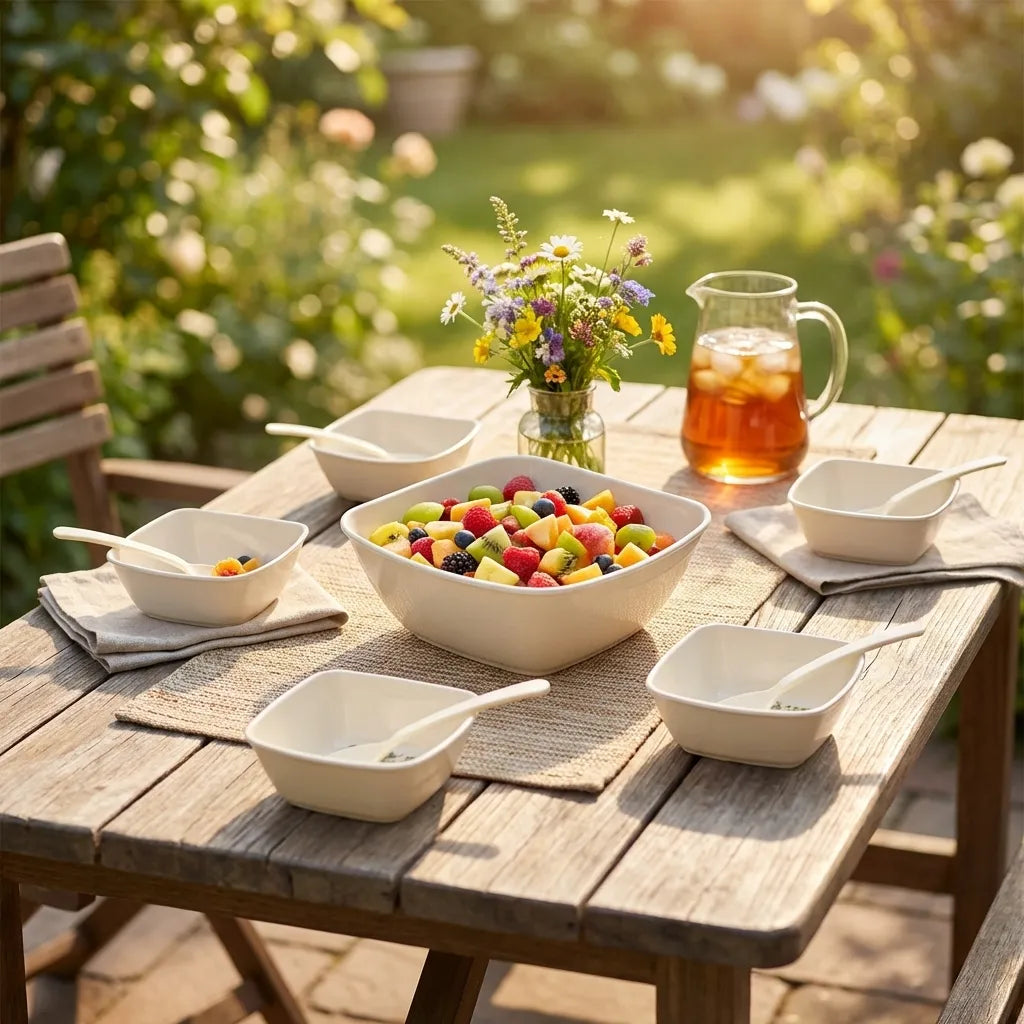 Steel Pudding Set