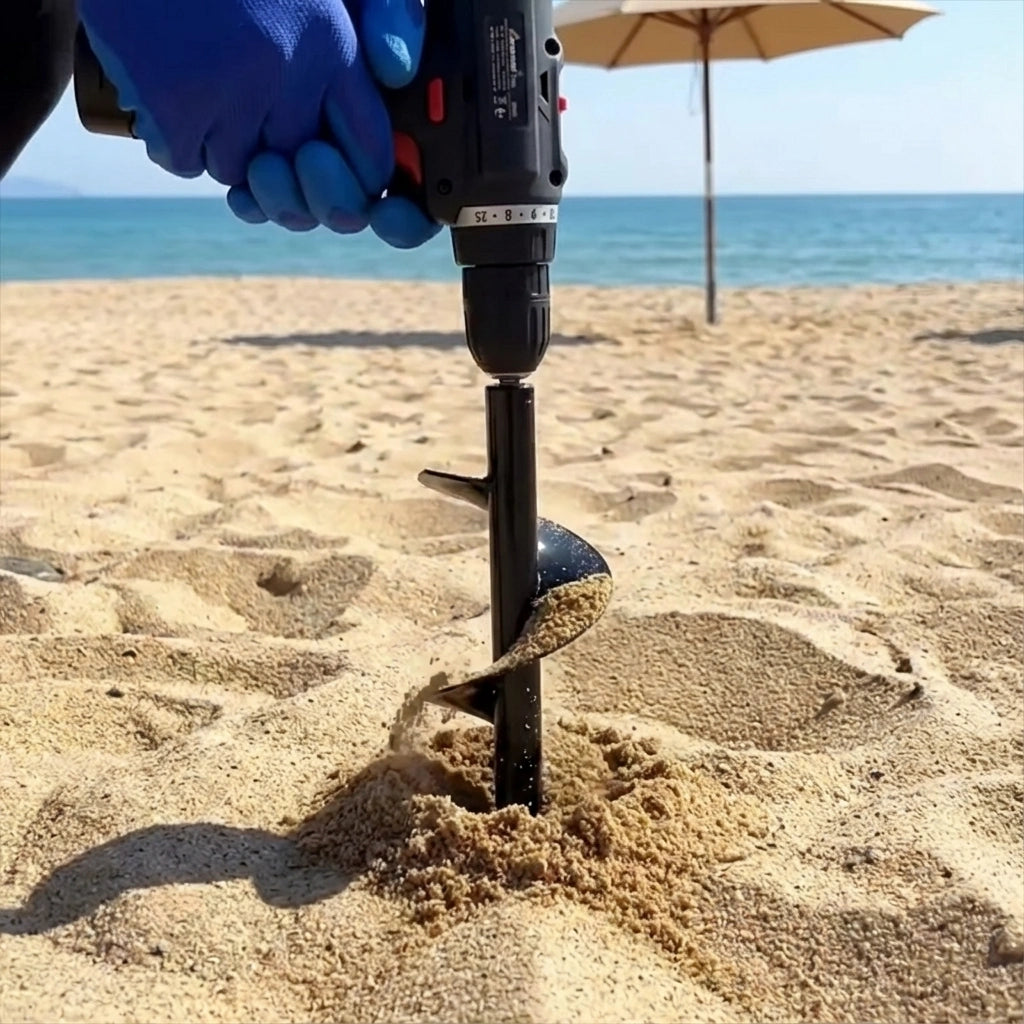 Spiral Hole Non Slip Earth Drill