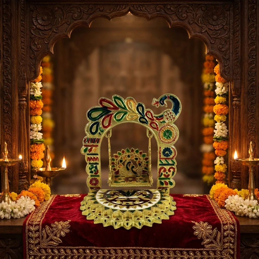 Bal Gopal Silver Decorative Zula